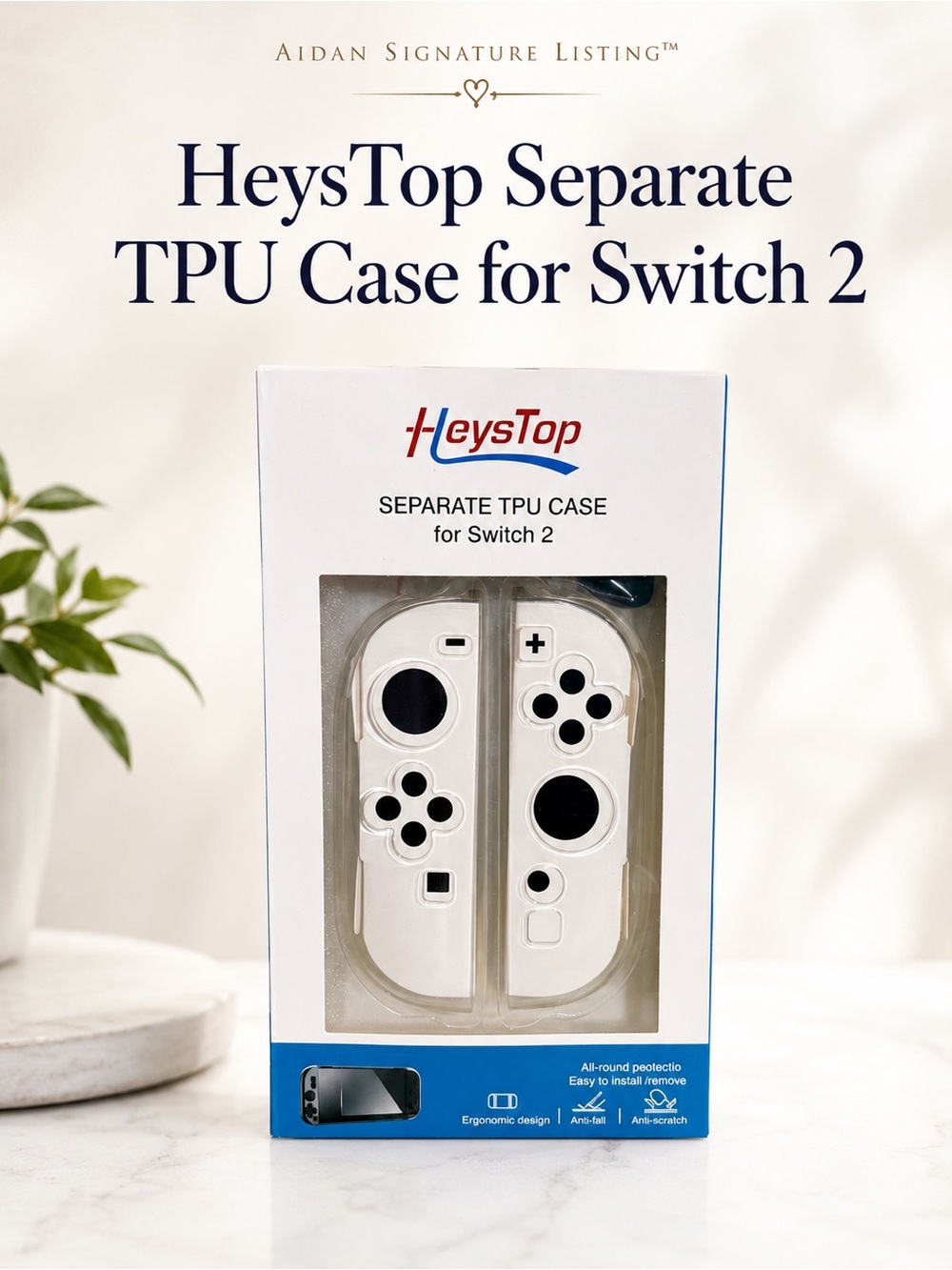 HeysTop Separate TPU Case for Nintendo Switch 2 New